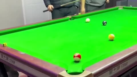Funny snooker game