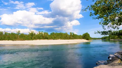 amazing river flow