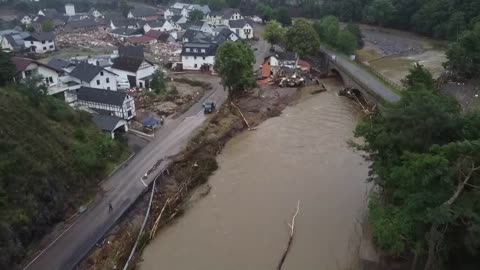 Ojo de dron: Destrucción y muerte en el oeste de Alemania