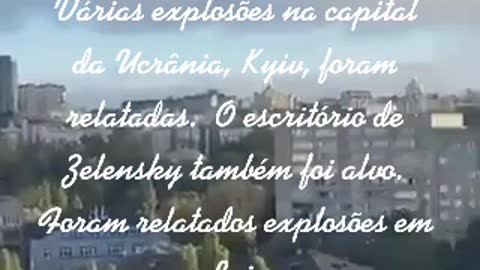 Explosões na Ucrânia