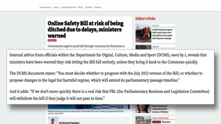 Online Safety Bill for the chop? - UK Column News - 14th November 2022