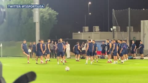 WATCH: The LAST TRAINING of Argentina and Lionel Messi before FACING Netherlands in Qatar 2022