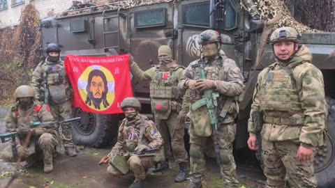Russian Special Forces in Lugansk say "Thank You" to Christian volunteers & for donations.
