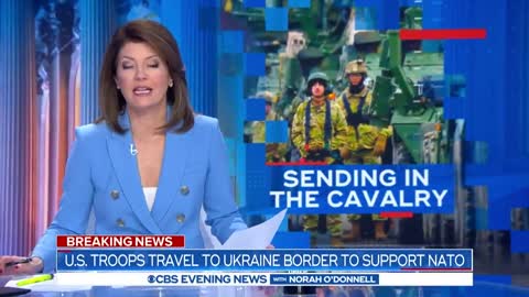 U.S. troops travel to Ukraine border to support NATO