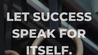 "Don't announce your dreams; achieve them. Let success speak for itself." 🌟💫