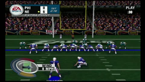 Madden NFL 2004 Franchise Year 1 Super Bowl Eagles VS Patriots