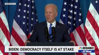 Biden Says Democracy Is On The Ballot