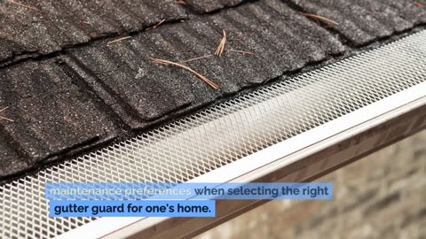 6 Types of Gutter Guard: Their Advantages and Disadvantages