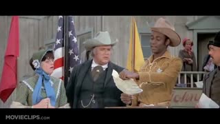 WELCOME SHERIFF (or maybe not...) scene : Blazing Saddles (1974)