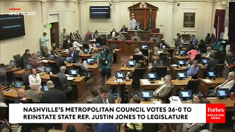 Nashvilles Metropolitan Council Reappoints Justin Jones To Tennessee State House After Expulsion