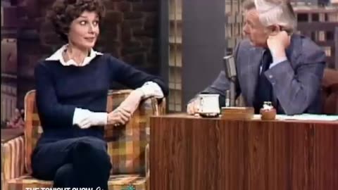 Audrey Hepburn Makes Her First Appearance and Johnny Is Nervous - Carson Tonight Show