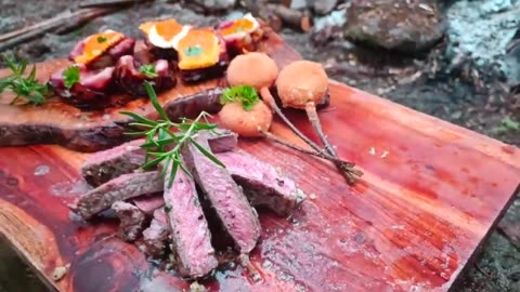 Steak and cheese lollipops Steak a syrové lízatka Food in Nature Slovakia