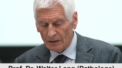 Prof. Dr Walter Lang (Pathologe)