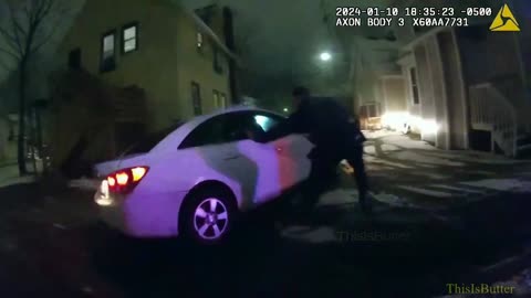 Lansing releases bodycam footage of shooting where officer was struck by car