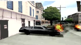 High speed chase of a 1970s car in Chicago in Driver 2 - part 6