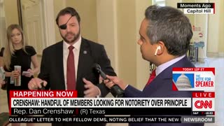 Rep. Dan Crenshaw Ridicules 'Narcissists' Who Oppose McCarthy For Speaker