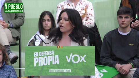 BARCELONA ELECCIONES 12M| Discurso de Pepa Millán "en defensa propia"