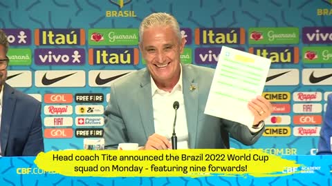 Firmino left out of Brazil World Cup squad, Alves in -Tite named his 26 men for Qatar