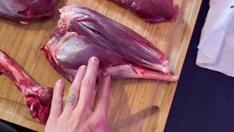 Every cut from the hind quarter of a deer, explained