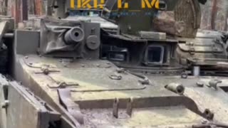Short close up view of the BMPT Terminator