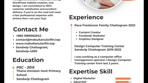 Design Professional Resume or CV