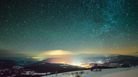 The Beauty of the Night Sky: A Timelapse Journey