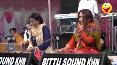 NOORAN SISTERS FUNNY VIDEO🤣 ||मज़ेदार वीडियो || nooran sisters funny song video 🤣🤣 || dj pukuriya