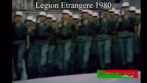 French Foreign Legion singing circa 1980