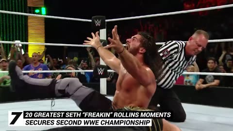 Top 20 the greatest moments for seth "freakin" rollins WWE HISTORY