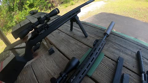 Cool weapons at the Range