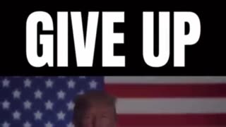 Trump Will NOT quit on AMERICA!
