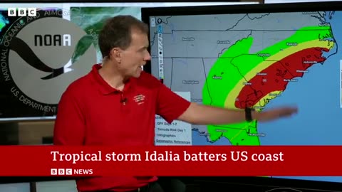 Millions in Florida struggle with aftermath of Storm Idalia | News BBC