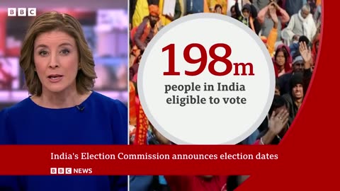 India elections 2024: Vote to be held in seven stages | BBC News