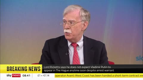 "The ICC Is Fundamentally Illegitimate' - John Bolton Calls For Regime Change In Russia