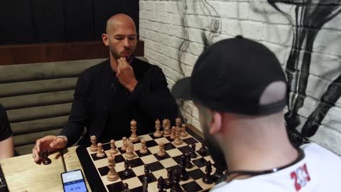 Tate vs Stranger: Full Chess Game