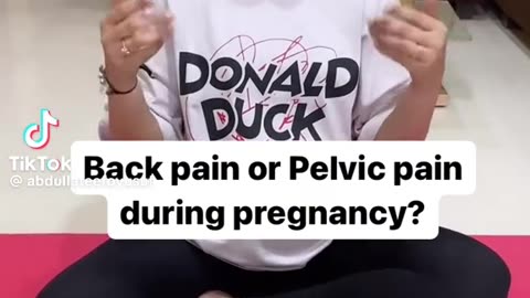 How to relieve back pain during pregnancy