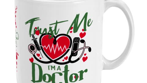 Trust Me I'm a Doctor Mug By Welovit ❤️