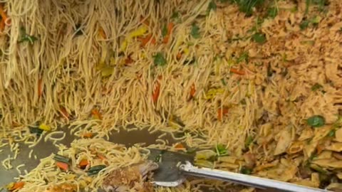 Delicious chicken and indomie