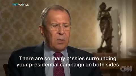 Siergiey Lavrov about pussies...
