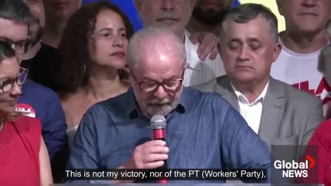 “They tried to bury me alive”: Lula hails comeback after Brazil election victory