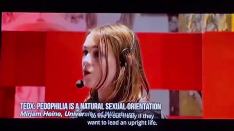 Ted Talk Tries To Normalize Pedophilia