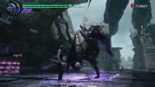 Devil May Cry 5 V CANE ONLY vs Cavaliere Angelo