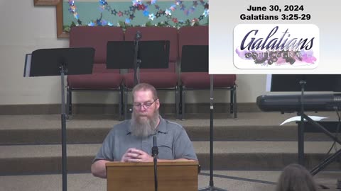 Sunday Sermon at Moose Creek Baptist Church 6/30/2024