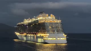 Regal Princess arrival in Ponta Delgada Azores Portugal - 17.10.2023 #Cruiseship