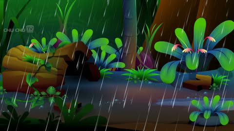 Rain, Rain, Go Away Nursery Rhyme With Lyrics - Cartoon Animation Rhymes & Songs for Children