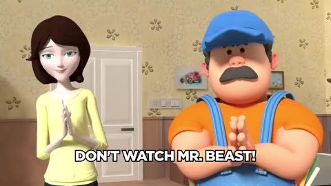 Don't Watch Mr Beast | Nursery Rhyme