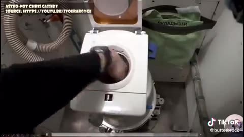 NASA SPACE STATION TOILET DEMO