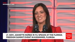 'We Will Not Bow Down At The Altar Of Fauci': FL Lt. Gov. Jeanette Núñez Slams Biden COVID-19 Policy