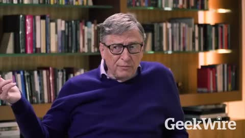Bill Gates discussing vaccines with alternate voices disputing his nonsense