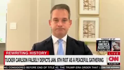 CNN Trots Out Adam Kinzinger To Cry About Tucker Carlson - 'Most Transparent Hearings In History'